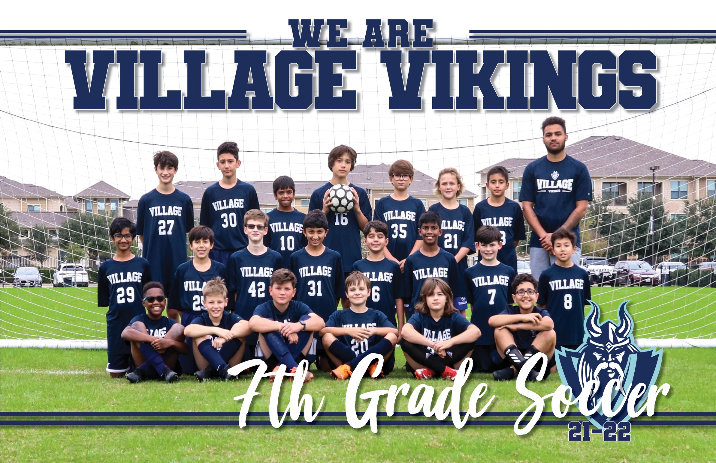 2021-22 Village School 7th Grade Boys Soccer