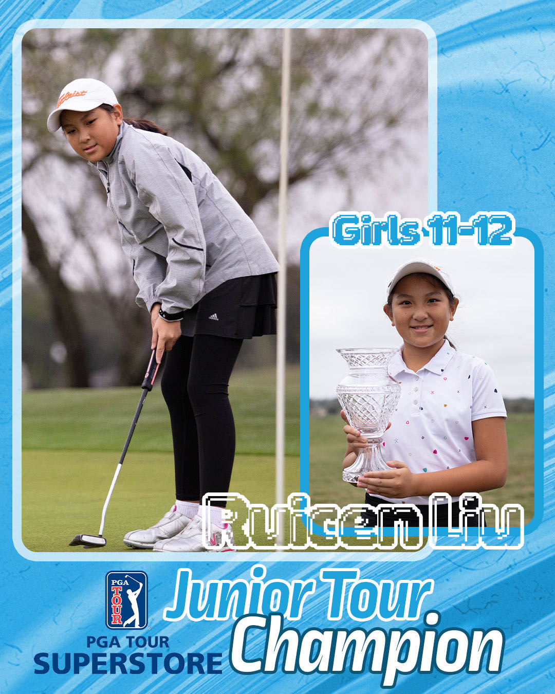 6th-grade Village Student Wins South Texas Junior Tour Championship in girls 11-12 group