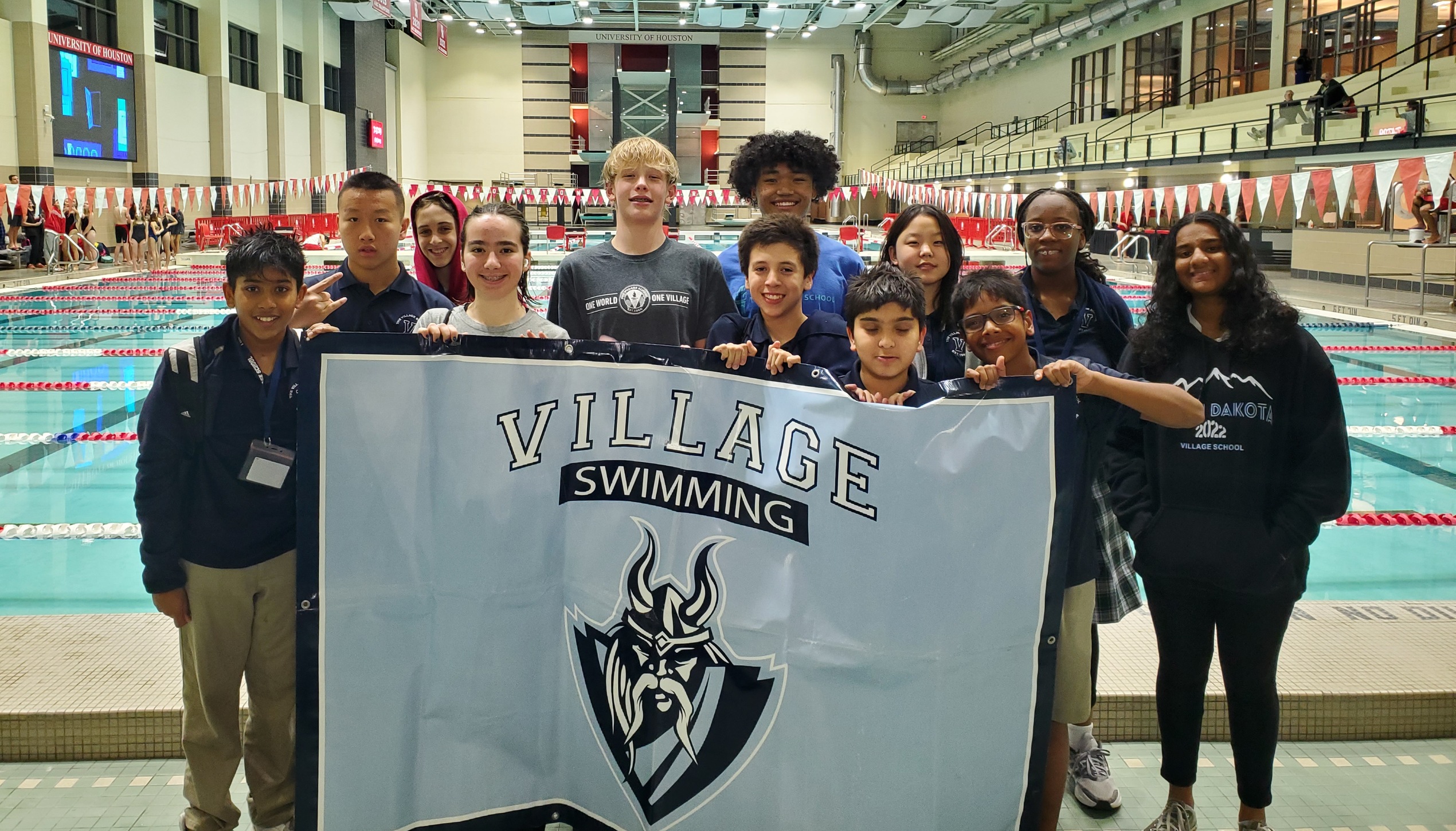 Middle School Swim Team Competes At HJPC Championship