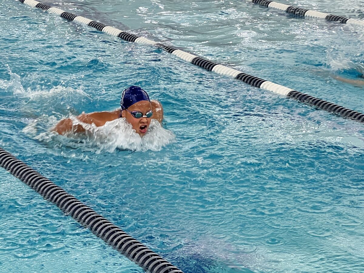 Village HS & MS Swimmers square off in a Tri-Meet